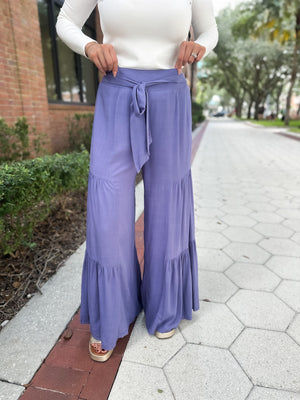 Just So You Know Wide Leg Pants - Denim