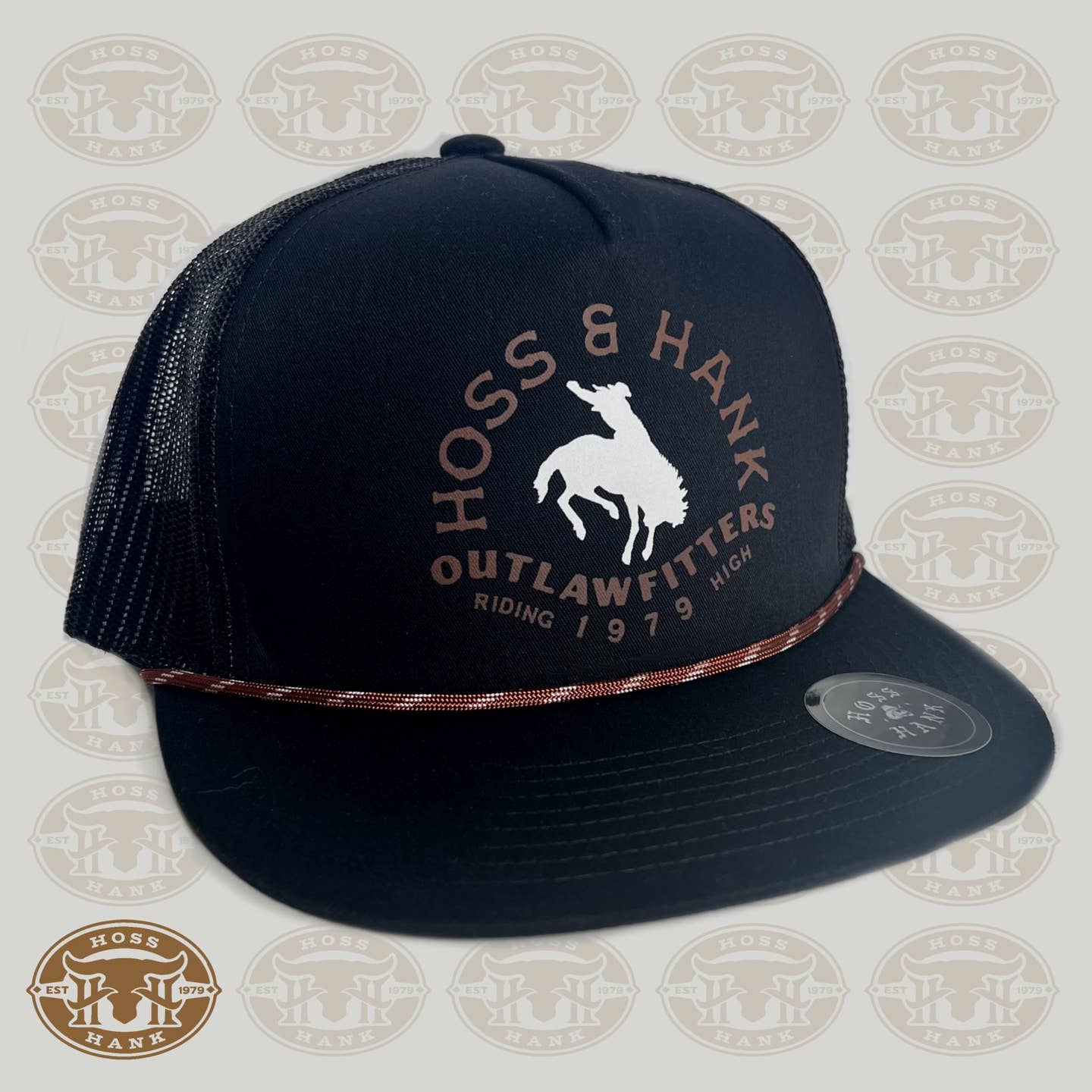 Ridin' High Bronc Men's Hat - Black