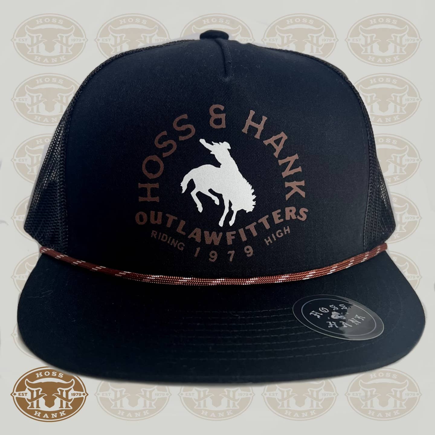 Ridin' High Bronc Men's Hat - Black