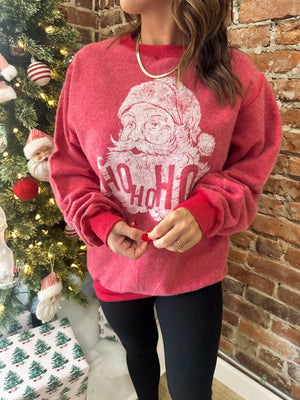 Santa HoHoHo Inverted Sweatshirt