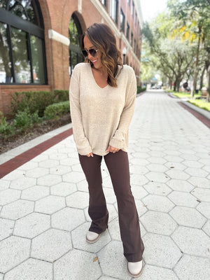 Perfect Match Knit Sweater - Natural