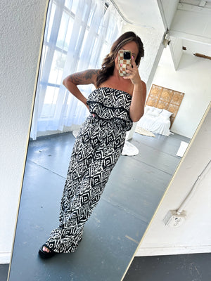 Easy Going Strapless Jumpsuit