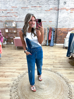 Make Up Your Mind Relaxed Fit Overalls