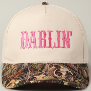 Darlin' Trucker Hat - Pink