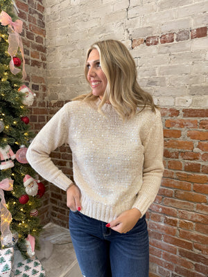 Let It Shine Sequin Sweater