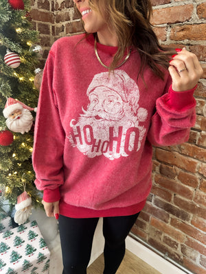 Santa HoHoHo Inverted Sweatshirt