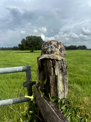 Cowboy Lady Camo Trucker Hat