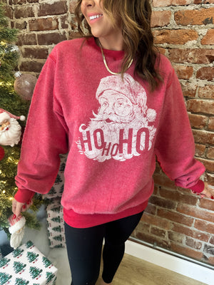 Santa HoHoHo Inverted Sweatshirt