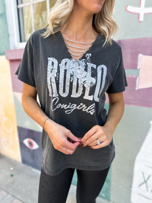 Rodeo Cowgirls Graphic Top