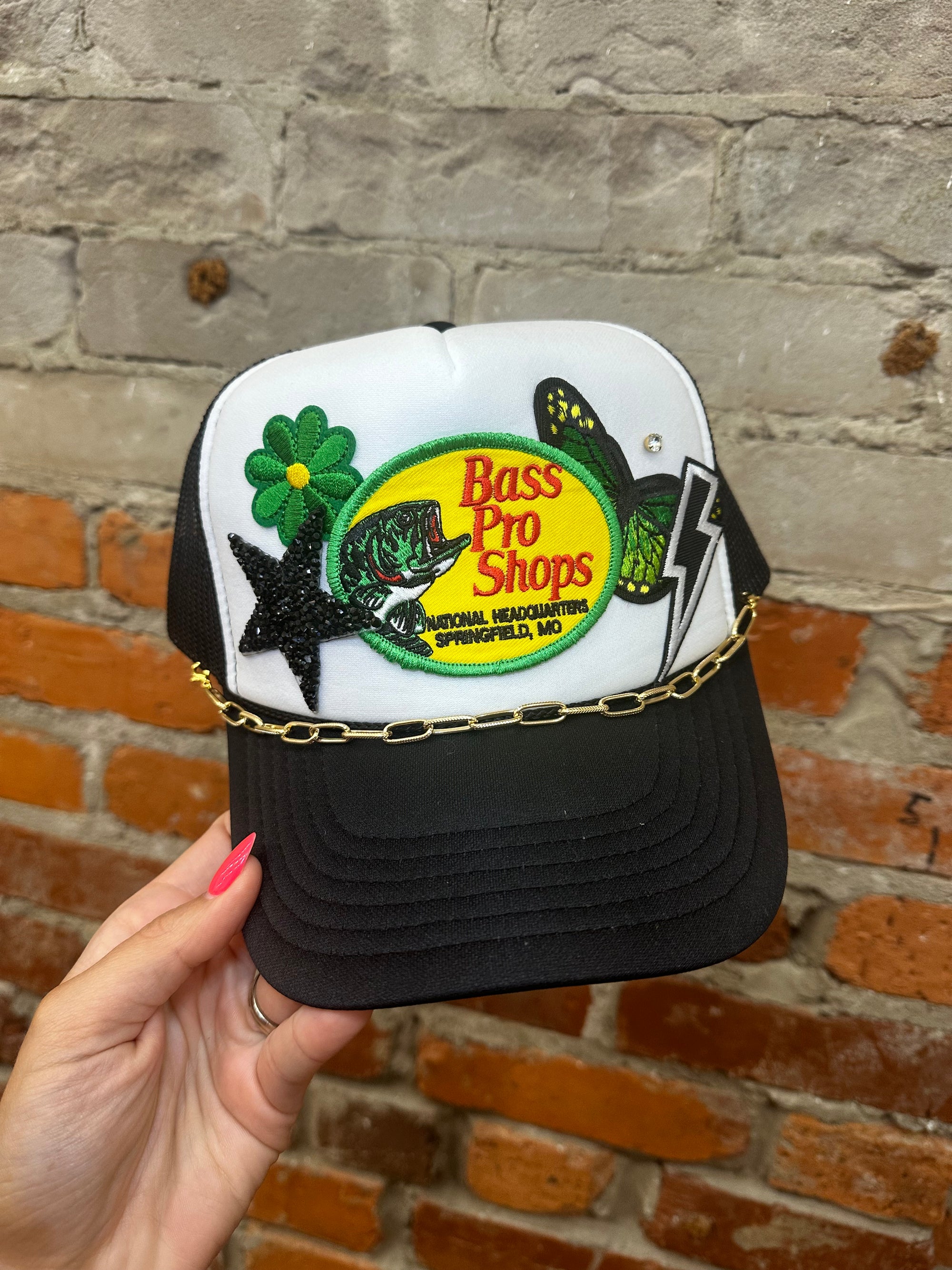 Pre-Made Bass Pro Trucker Hat