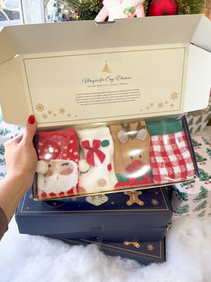 Christmas Cozy Knit Sock Gift Set - Classic