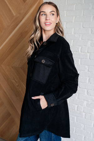 Fantastic in Fleece Jacket in Black