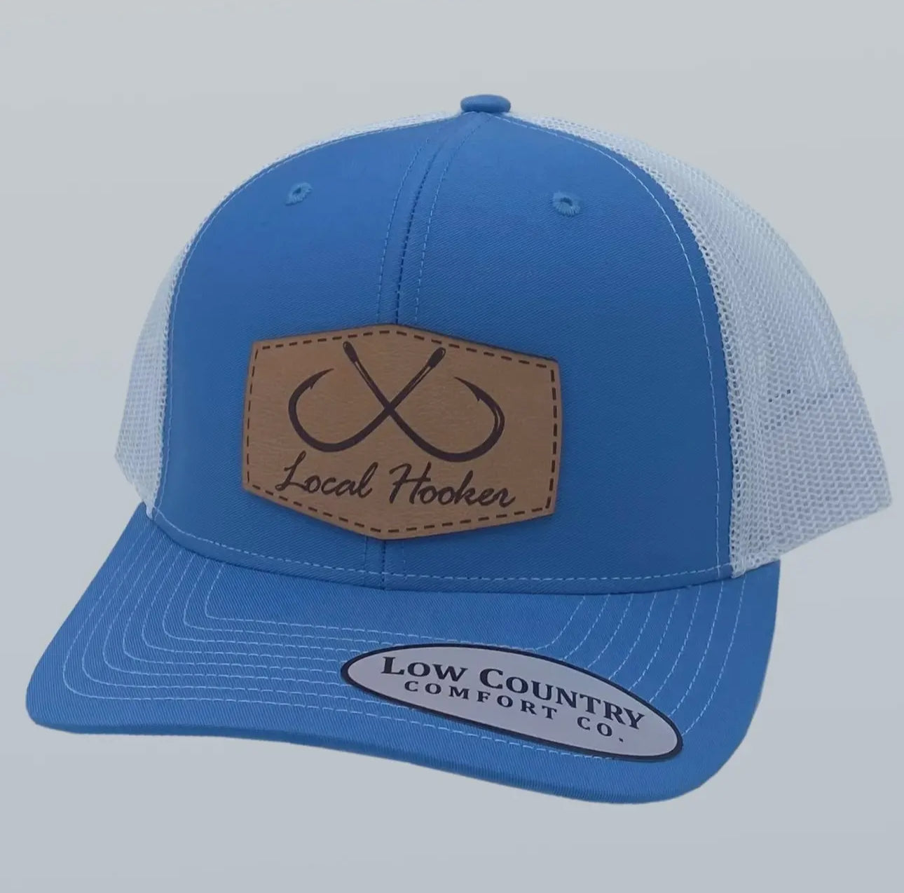 Local Hooker Patch Men's Hat - Blue