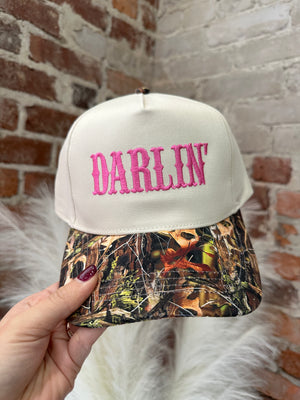 Darlin' Trucker Hat - Pink